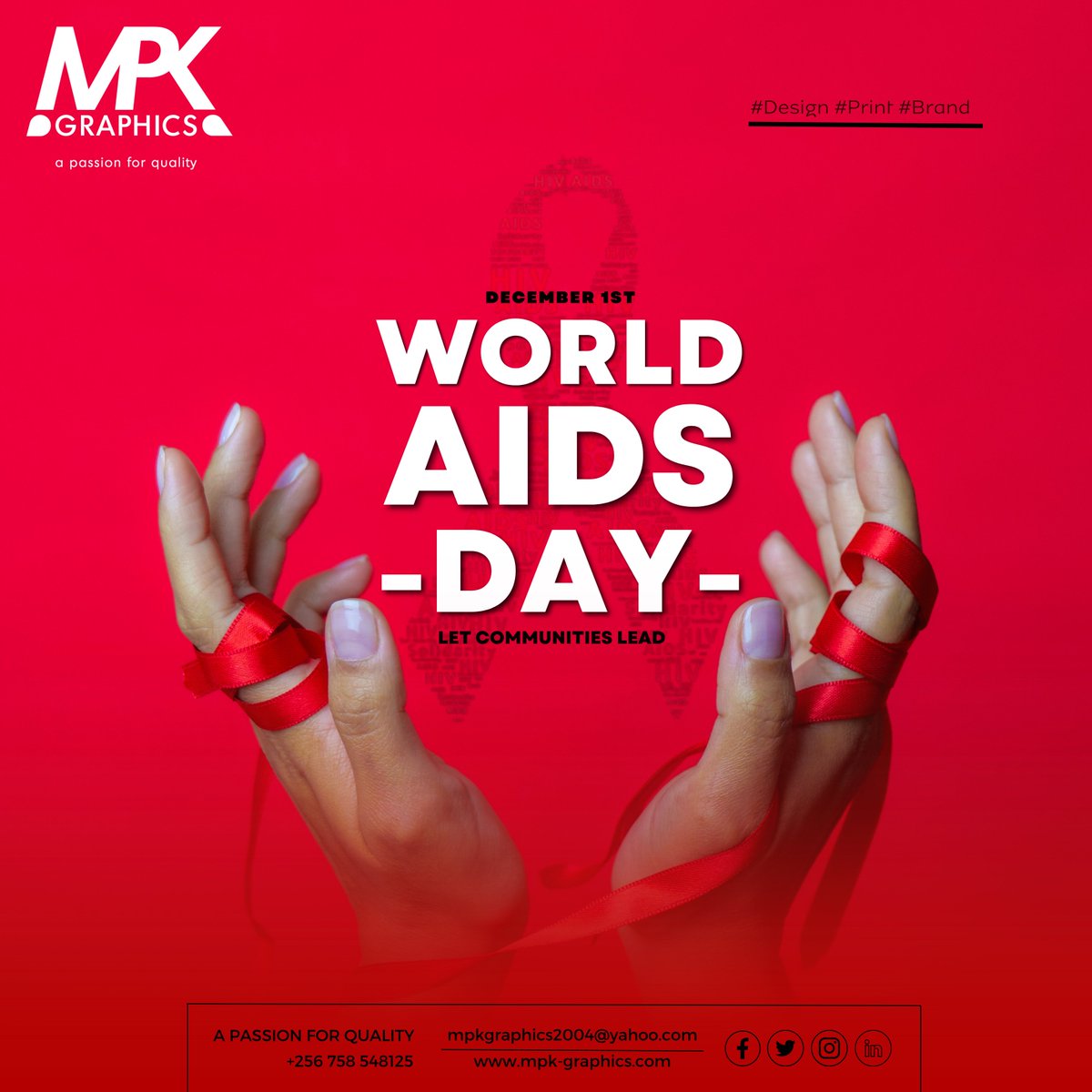 This #WorldAIDSDay2023 , we remember those we've lost. Let's end the stigma and fight for a healthier tomorrow. #WorldAIDSDay #WorldAIDSDay2023