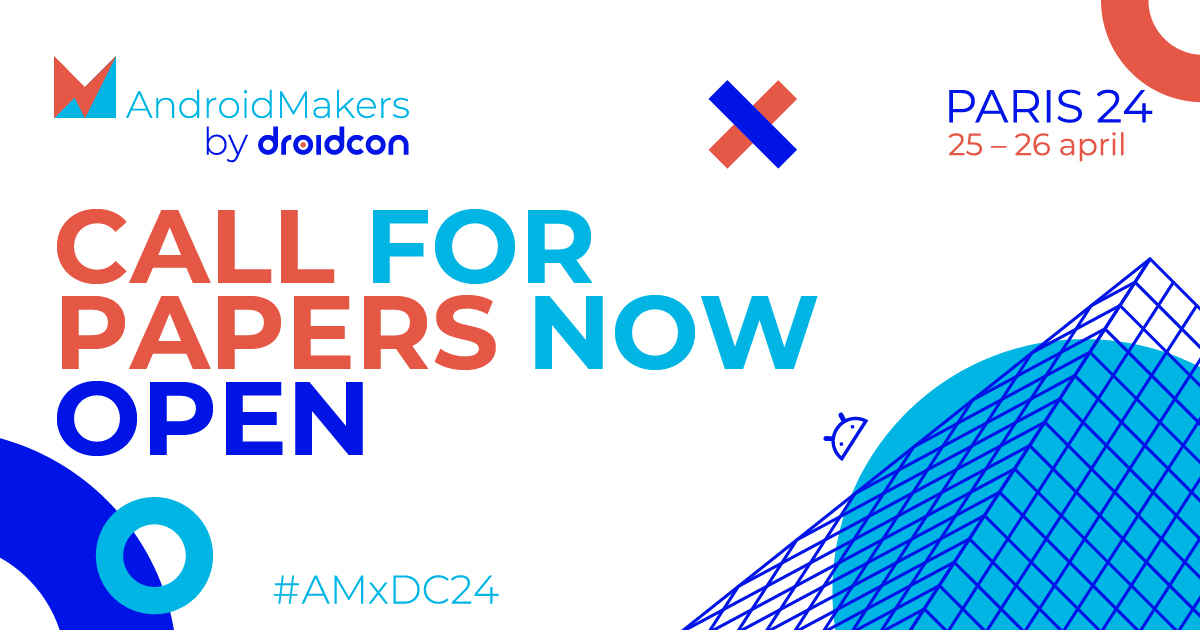 droidCon tweet media