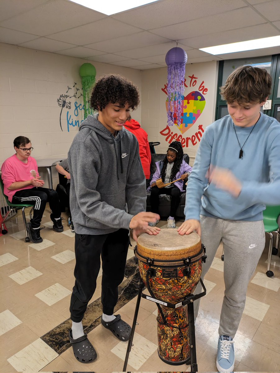 Some pics from our BUDS drum circle event!