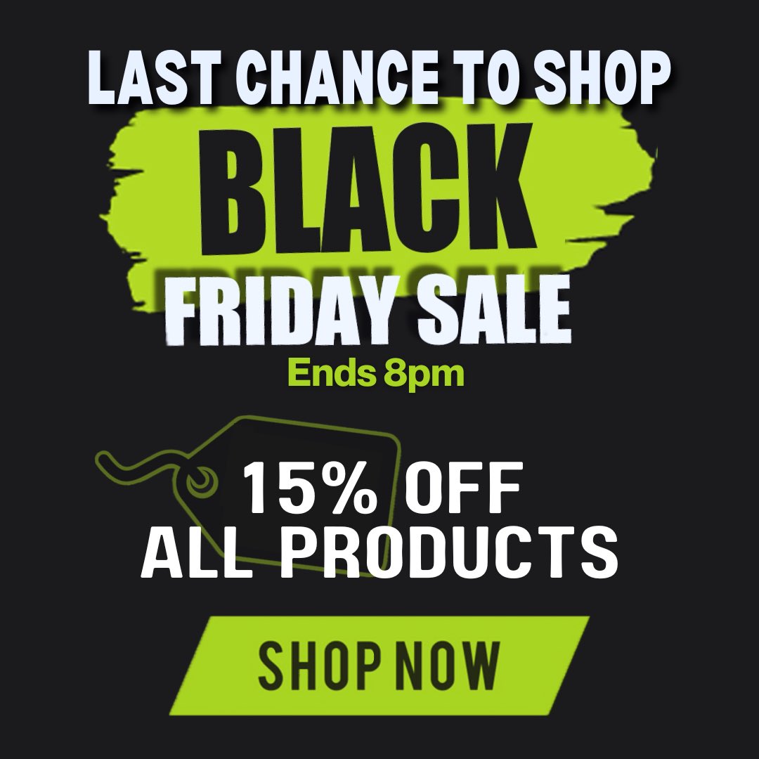 Last chance to shop our massive Black Friday sale, ends tonight at 8pm! Don’t miss out on these amazing deals, shop now before it’s too late! 

#lastchance #blackfridaydeals #blackfridaysale #blackfriday #saleendssoon #timbermerchant #buildingmaterials #buildingmaterialsupplier