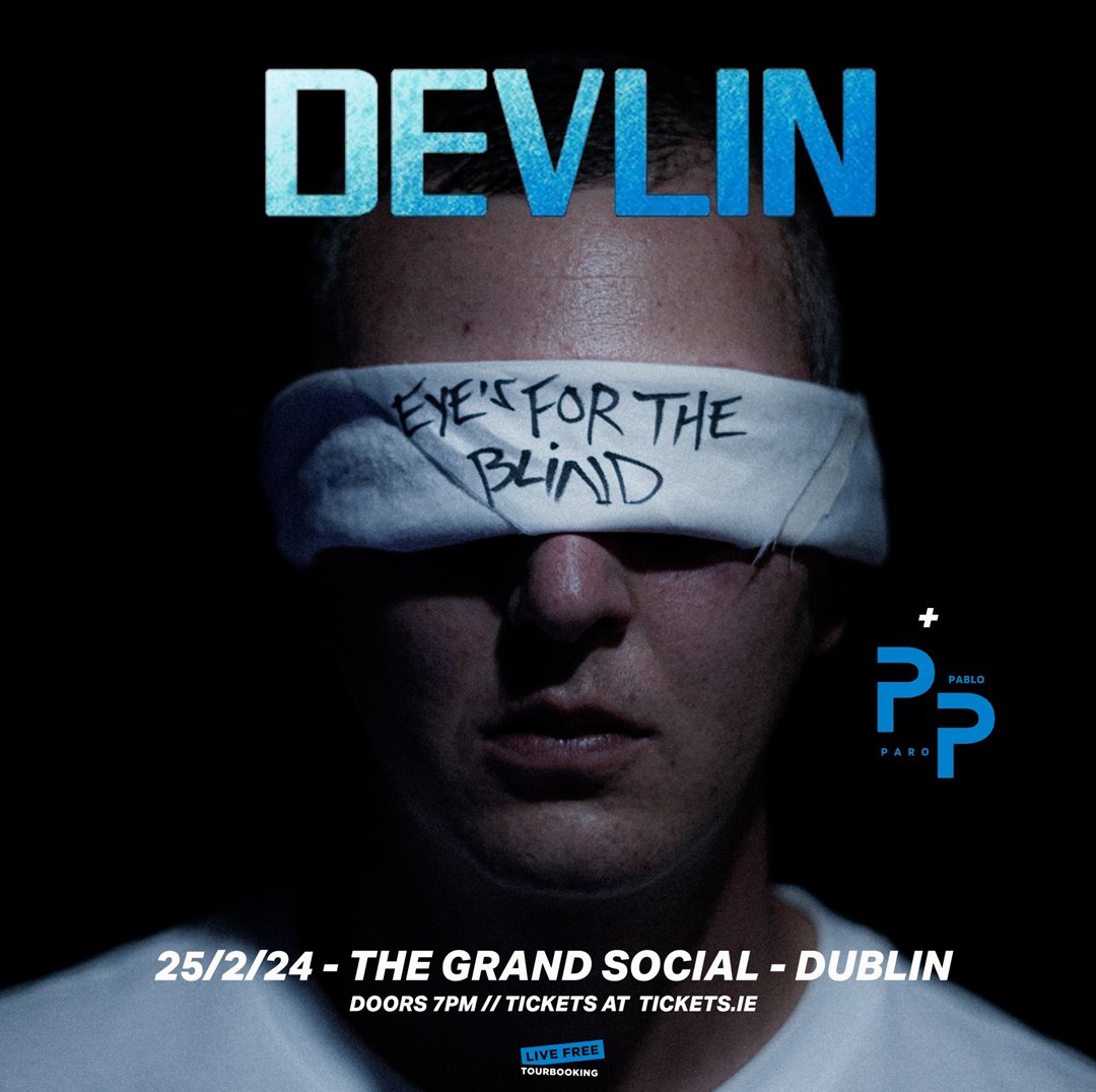 🚨 𝗢𝗡 𝗦𝗔𝗟𝗘 𝗡𝗢𝗪 🚨 English rapper & songwriter @DevlinOfficial is coming to Dublin for 1 night only with a show in @TGSDublin on the 25th of Feb 2024. Support on the night comes from @paropablomusic. Tickets on sale NOW 👉 bit.ly/Devlin-gs @LiveFreeAgency