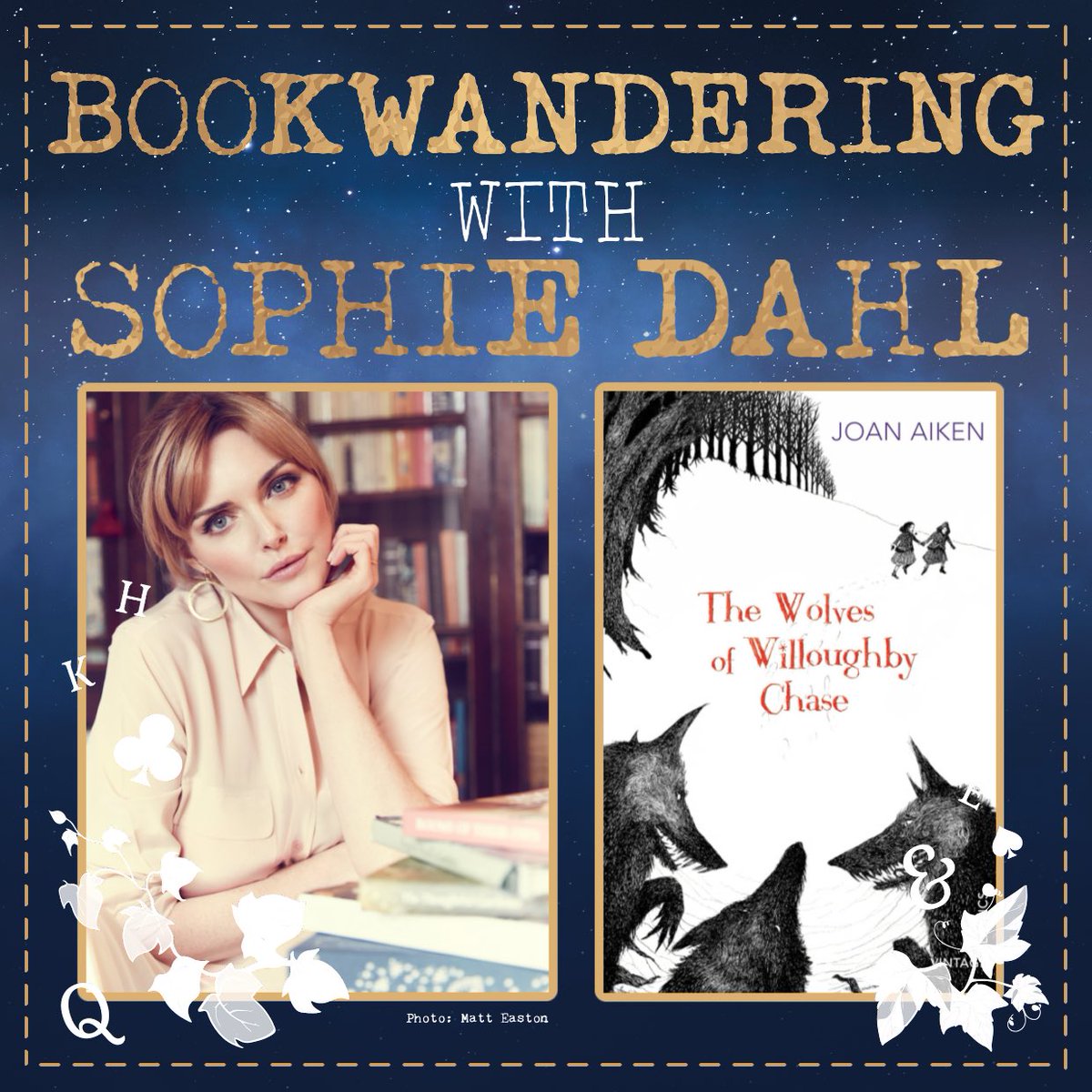 New ep of the pod is live and it is a TREAT! Sophie Dahl on The Wolves of Willoughby Chase by Joan Aiken is live across pod platforms! podcasts.apple.com/gb/podcast/boo…