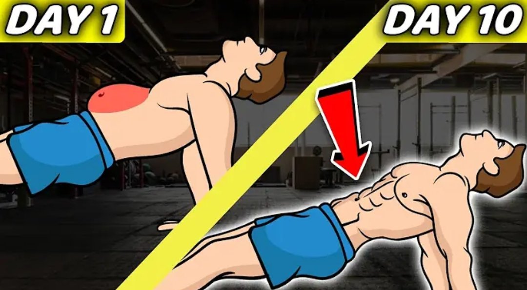 GoalLoaded's tweet photo. 5-Min Different Planks to get 6 Pack Abs https://t.co/GlCkJxaYuu