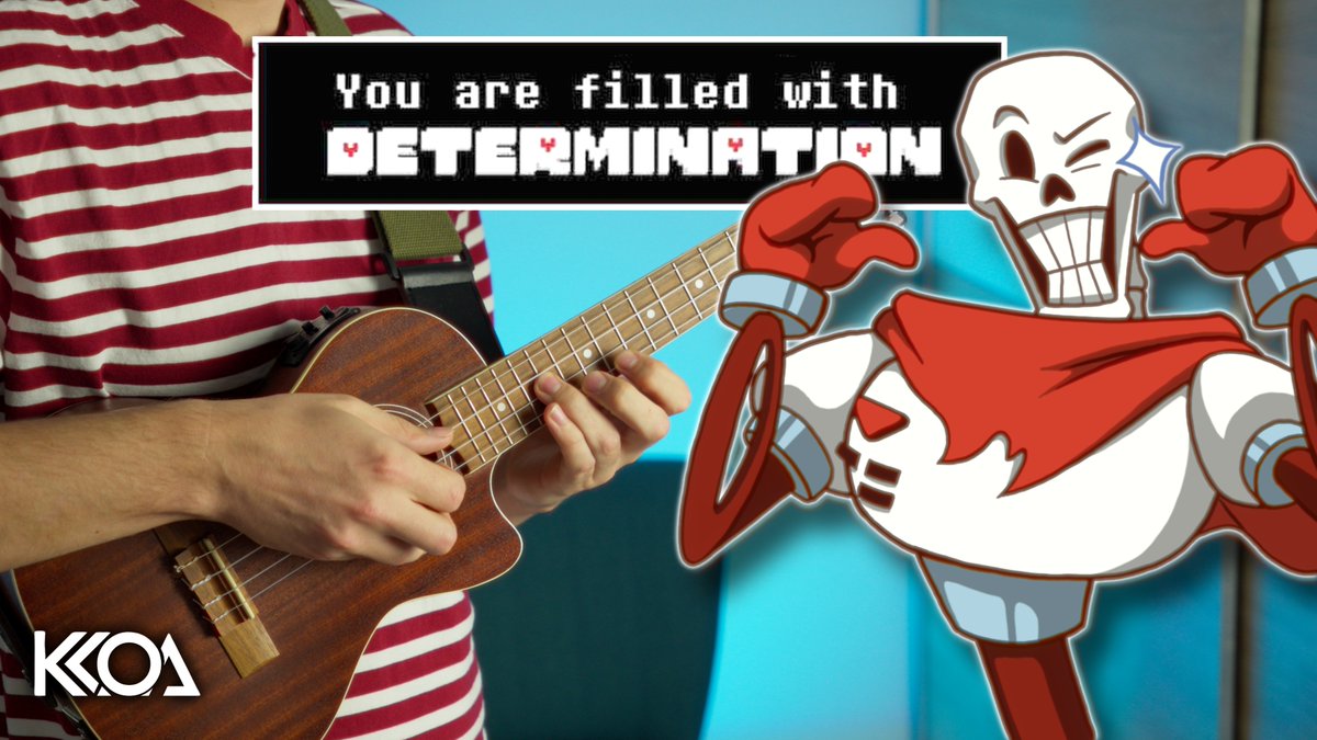 YouTube:  youtu.be/ls8g0xbG86k

Undertale Determination Ukulele Tutorial/Cover/Tabs

#Undertale #Ukulele #Music #Gaming