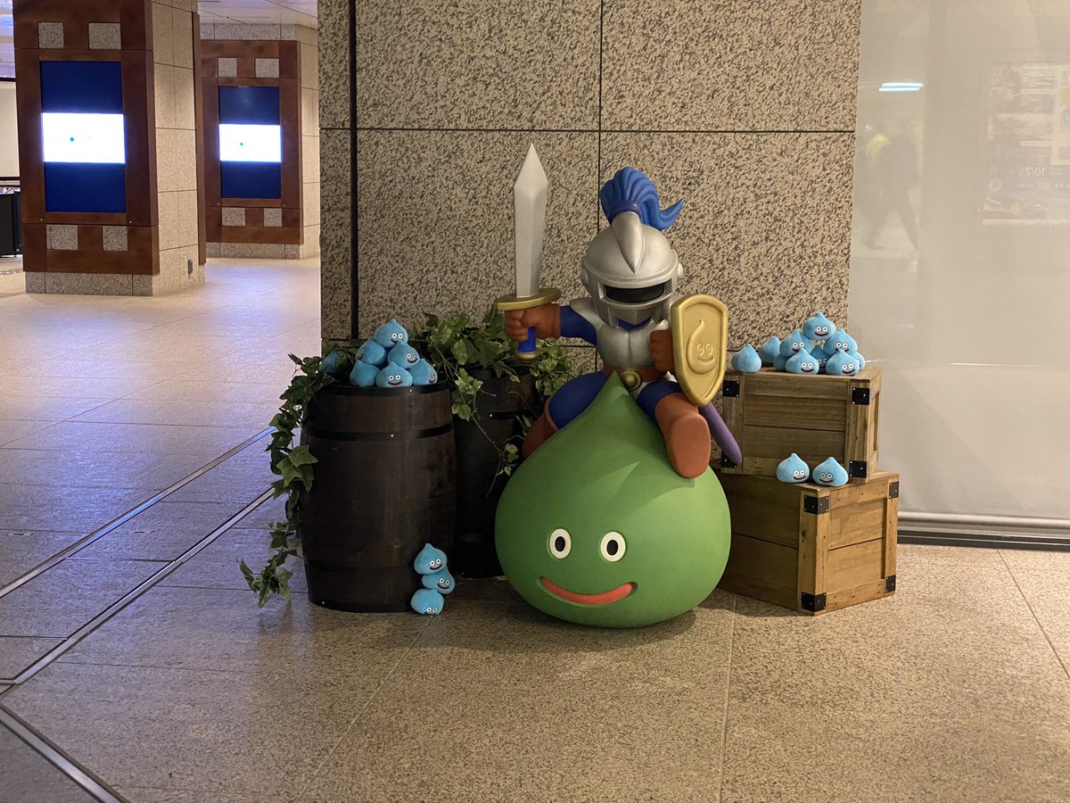yasu5usay's tweet photo. #ドラクエ日本橋
 グッズも売ってました https://t.co/i267u8OZuo