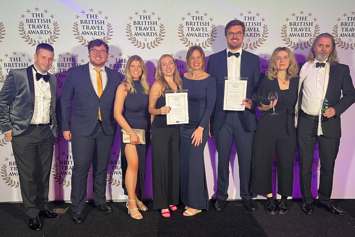 We are thrilled to announce that Sunsail has earned the bronze award for ‘Best Travel Company for Activity/Sports Holidays’ at the prestigious @BritishTravelAwards! 

Thank you to everyone who voted for us!⛵️⚓️