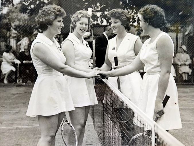 Tennis seems to have been a popular hobby among nurses in the mid-20th century, as documented in these photographs of tennis tournaments from our nursing collection

#ExploreYourArchive #EYAHobbies #HistNursing