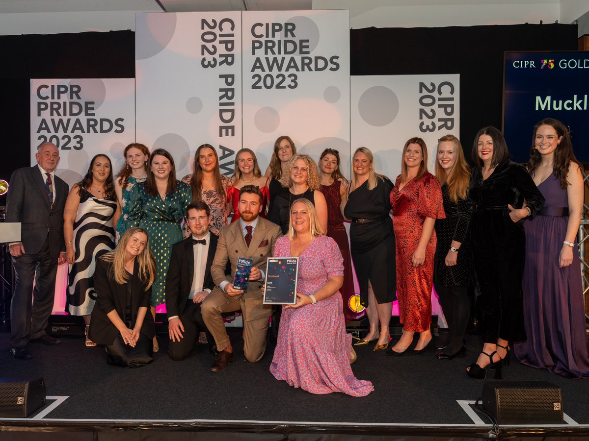 Congratulations to @mucklemedia for winning PR Consultancy of the Year at the PRide Awards!

🥇 PR Consultancy of the Year
🥇 Environmental Campaign of the Year
🥇 Integrated Campaign of the Year
🥈 Consumer Relations Campaign of the Year.

👉 bit.ly/MuckleMediaPR

#ICmembers