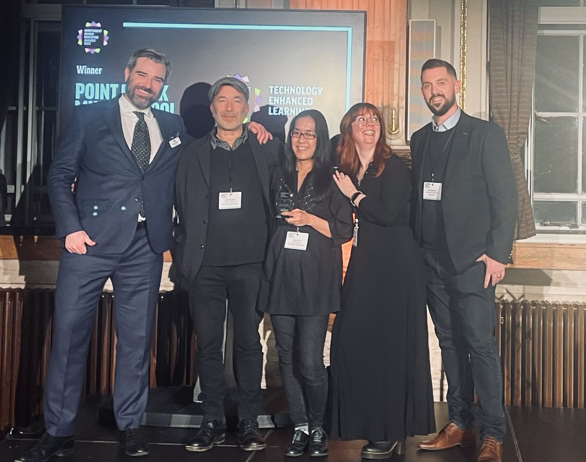 A key highlights this week! I feel honoured &amp; proud to have been asked to jointly judge alongside <a href="/Jisc/">Jisc</a>, and to also present and announce the winners of this year's <a href="/Independent_HE/">Independent Higher Education</a> Award for 'Technology Enhanced Learning'. An area very close to my ♥️! Congrats to <a href="/Point_Blank/">pointblank music school</a>👏🏽