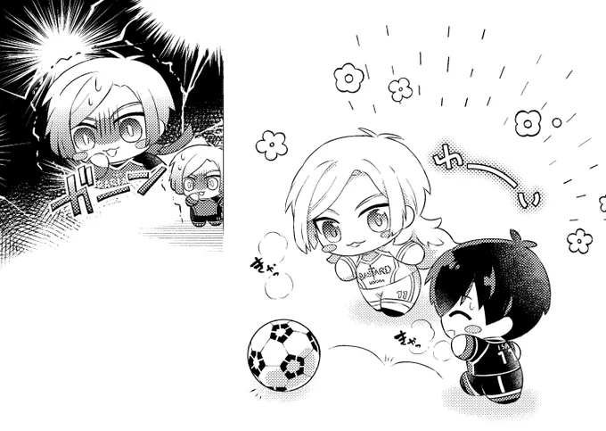 仲良くなったモフザ～といさぬ～⚽🌼 