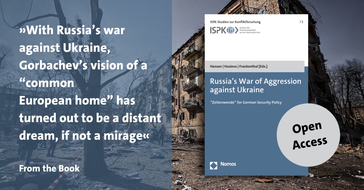The Russian war of aggression against Ukraine represents a "Zeitenwende" – a turning point – in German foreign and security policy, which requires a complete redefinition of Germany’s role within the future European security order.