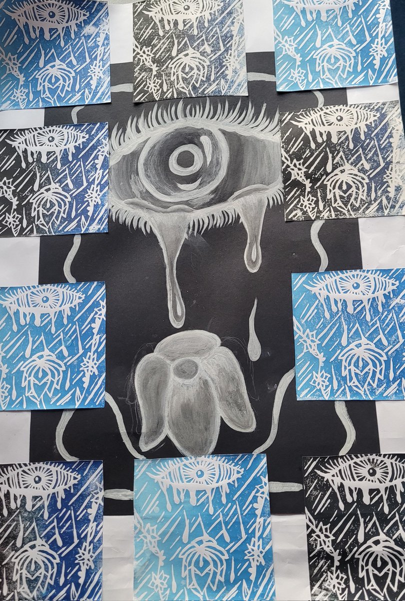 willowsart2's tweet photo. Fantastic y11 final pieces by Miss.E.Jones's pupils!! #Thewillowsway #creativity @willowshigh @WillowsMrNorman @WillowsTL https://t.co/PsXjx7MIrP