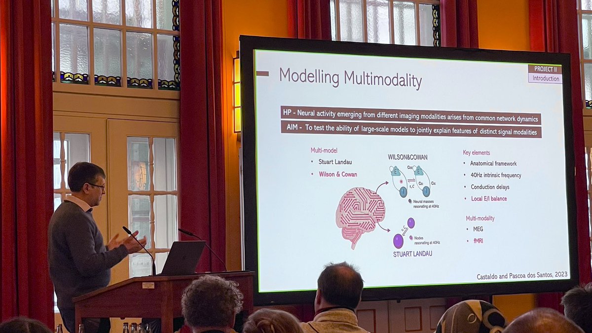 Despite feeling a bit awkward giving a talk about 🧠 modelling to some of the world’s top experts at #BrainModes2023 without being in the field myself, I enjoyed the experience. It helped that I presented the great work of <a href="/Castaldo_Fr/">Francesca</a> with the beautiful slides she made.