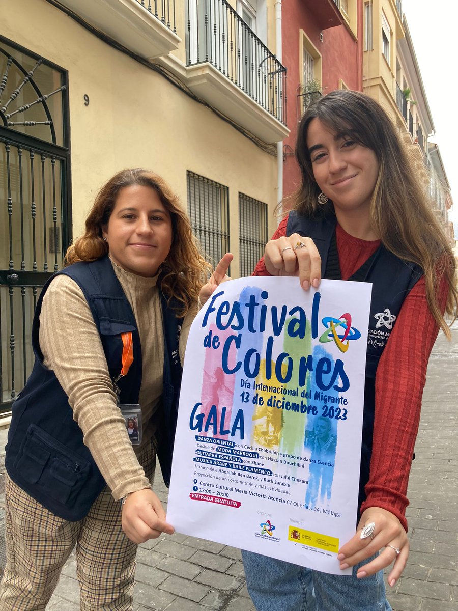 Amarroquimalaga's tweet photo. 🎶🎨Cuenta atrás para el Festival de Colores con la gran actuación de Jalal Chekara en Málaga, espectáculo de flamenco, desfile de modelos y mucho más

🥳 Te invitamos el 13 de diciembre a este evento gratuito en Calle Ollerías porque queremos acabar el 2023 por todo lo alto https://t.co/KOwEpgAlli