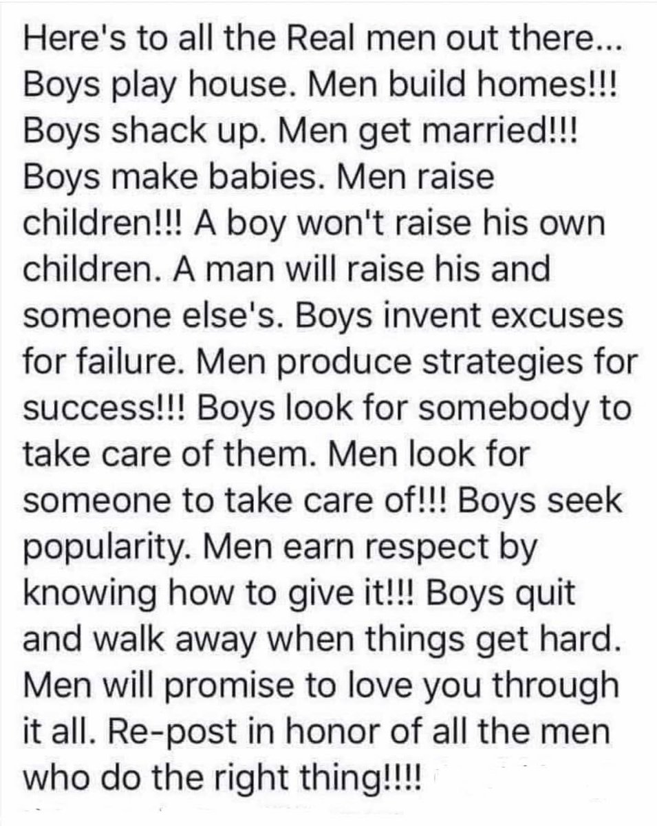 Keith4Christ's tweet image. Real Men are rare, been telling folks for years!…👍🏾👌🏾✌🏾💪🏾👊🏾🙏🏾😇❤️

#realmenarerare