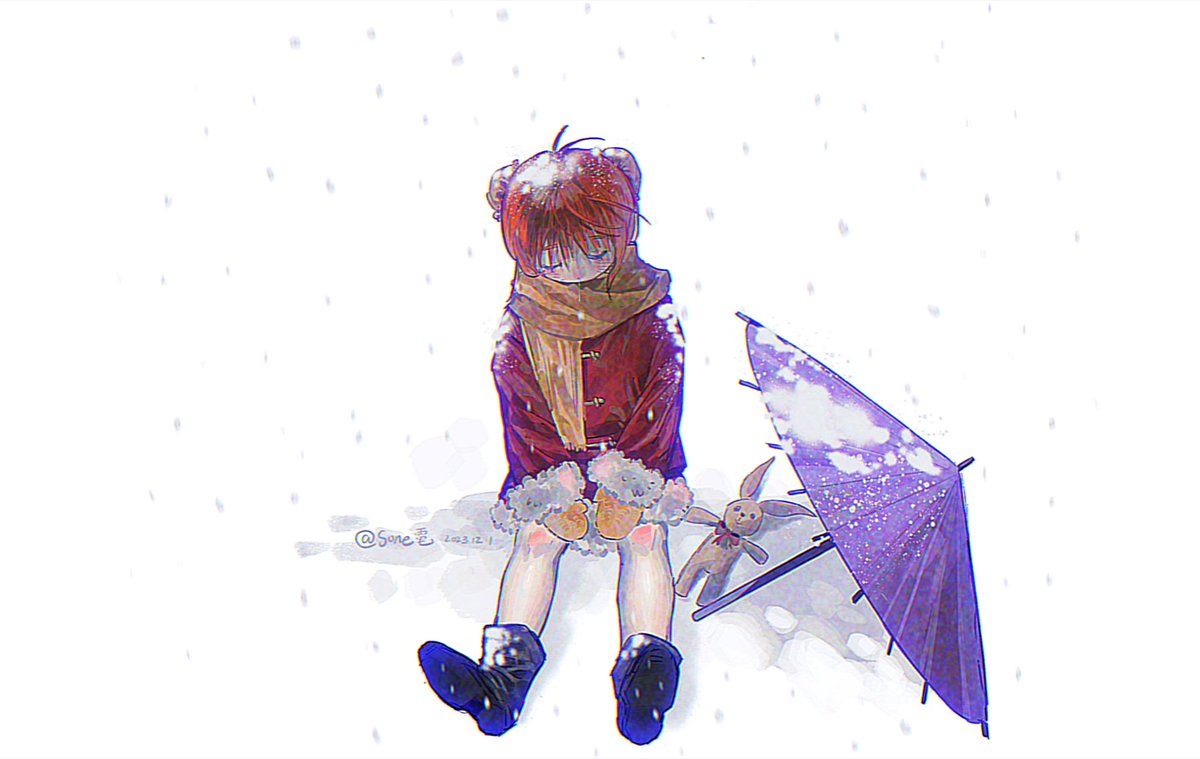 Dengnengyishi's tweet photo. 等你  #銀魂 #神楽 https://t.co/XGJ0AJWgvN