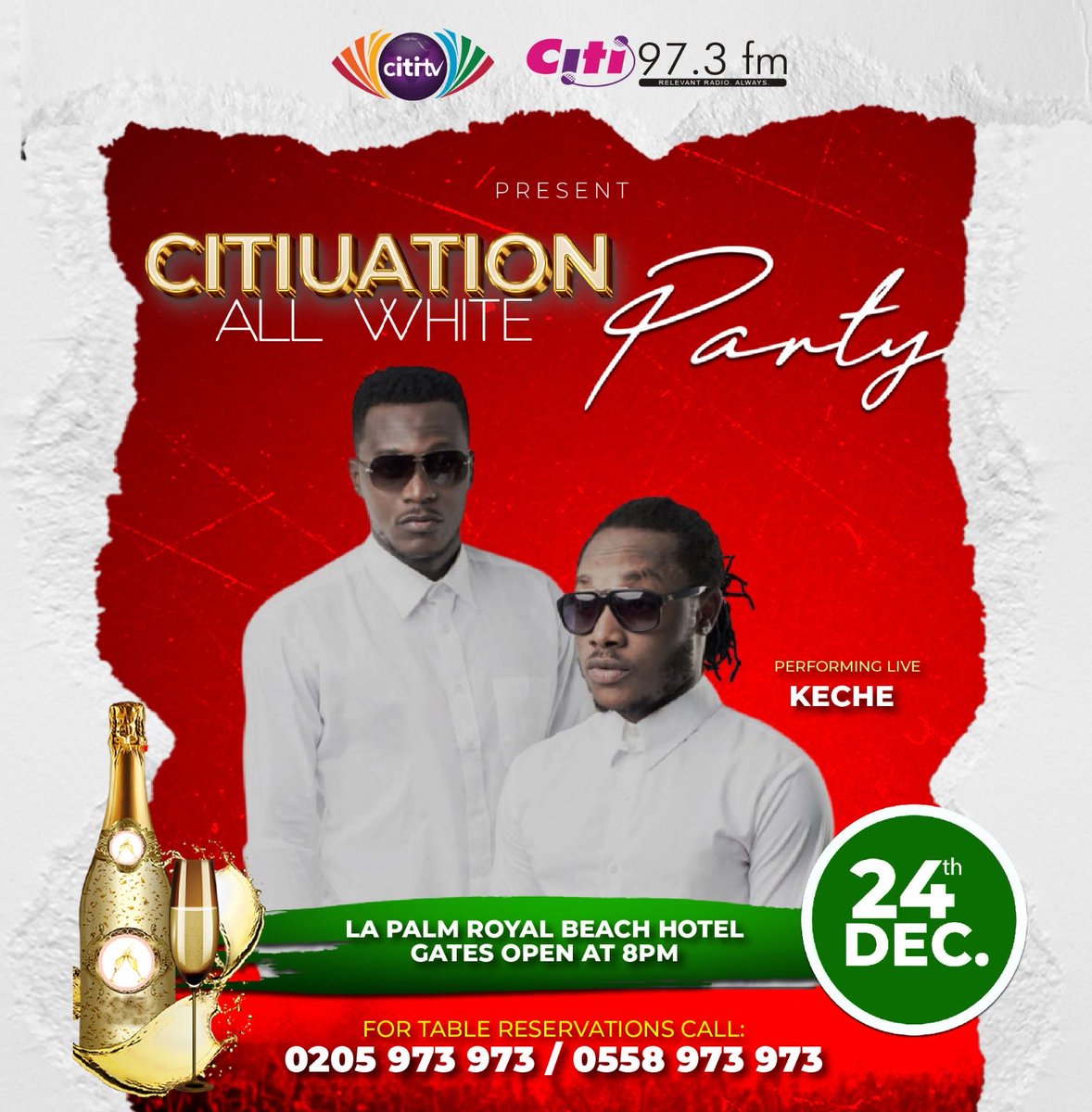 royal_maggie's tweet image. Charley, who else is enjoying the ⁦@kecheglobal⁩ vibes on #DynamicFriday with ⁦@AdunyameFrema⁩ and @kassenagirl on ⁦@Citi973⁩ 

Let me tell you, if you don’t come for #Citiuation23 dieerrrrr masa don’t blame me.

Call 0205973973 or 0558973973 to book now!💃🏾💃🏾