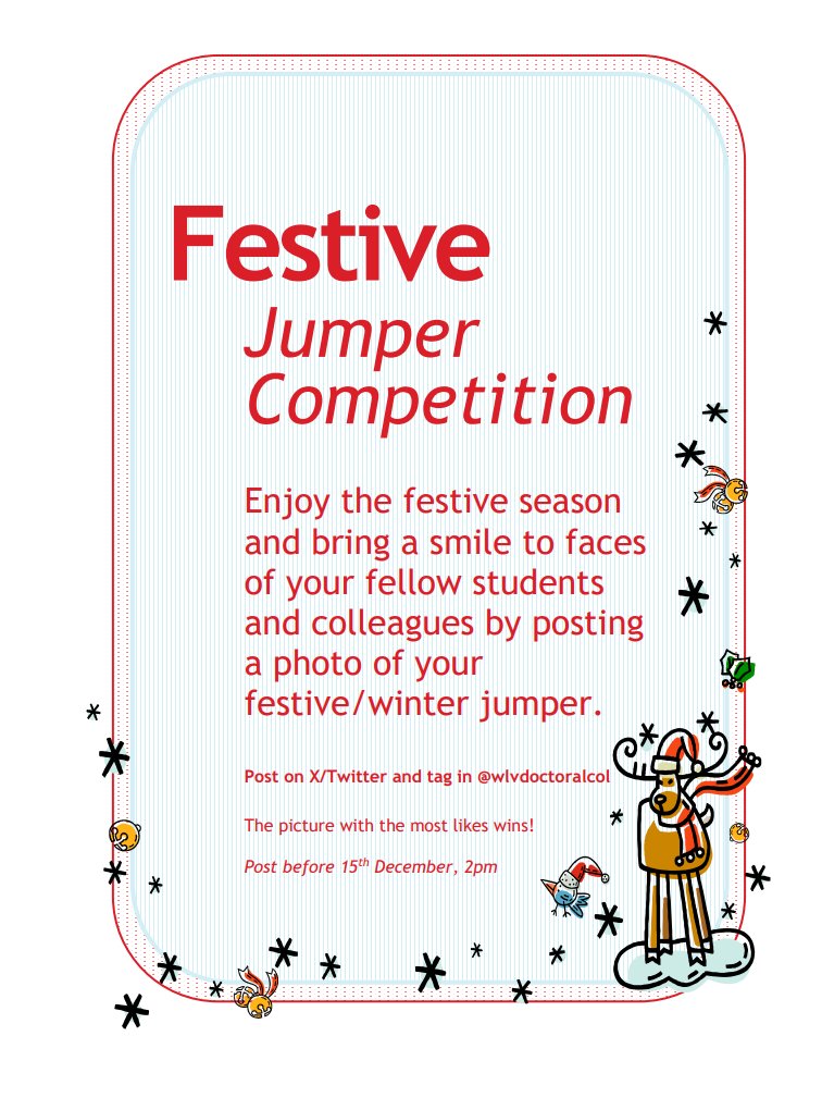 Doctoral Researchers Society-University of Wlv. tweet media