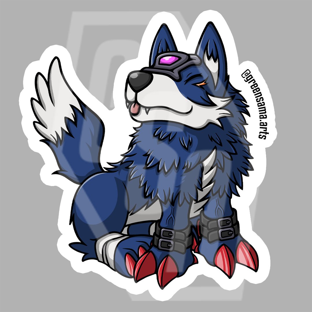 greensamaarts's tweet photo. *Blep!*
Loogamon from Digimon's webnovel, Digimon Seekers!
#digimon #digitalmonsters #digimonseekers #loogamon #soc #sonsofchaos #xantibody #fanart #greensamaarts https://t.co/HmifNdWSOI