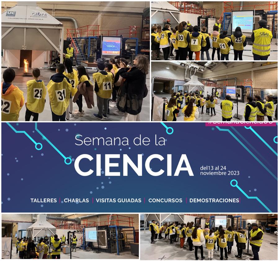 CIFCantabria's tweet photo. 🔬🔥 Gracias #GIDAI @unican por compartir con nosotros el taller "Explorando seguridad y fuego" en la #SemanaCienciaUC  y al #IESMenéndezPelayo y #CEIPCervantes por su energía contagiosa! 🙌  #SeguridadContraIncendios #CienciaParaTodos https://t.co/KVVFBBmTvZ