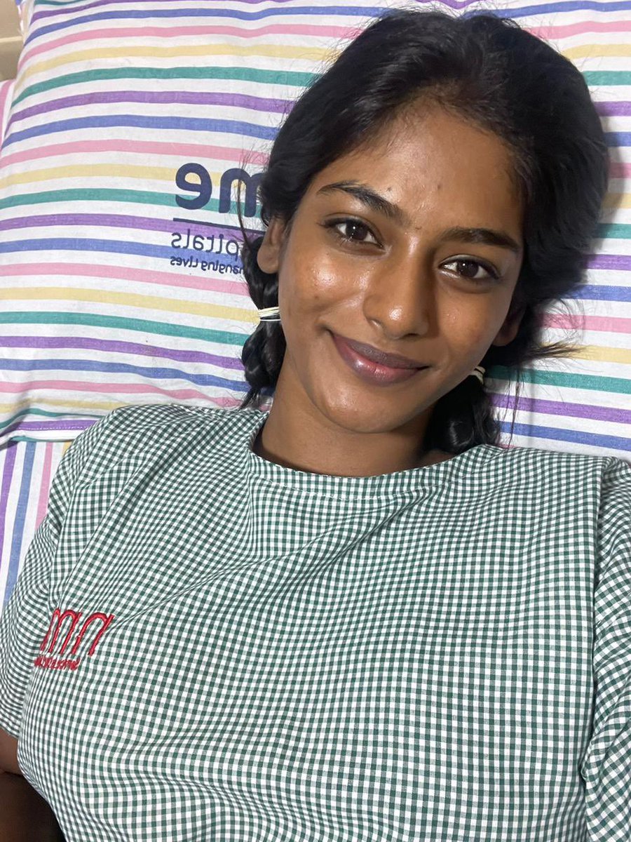 Vinusha_Devi's tweet photo. Will Be Back Soon ! 

#Recovering #BiggbossTamil7 https://t.co/1Kal57WFXr