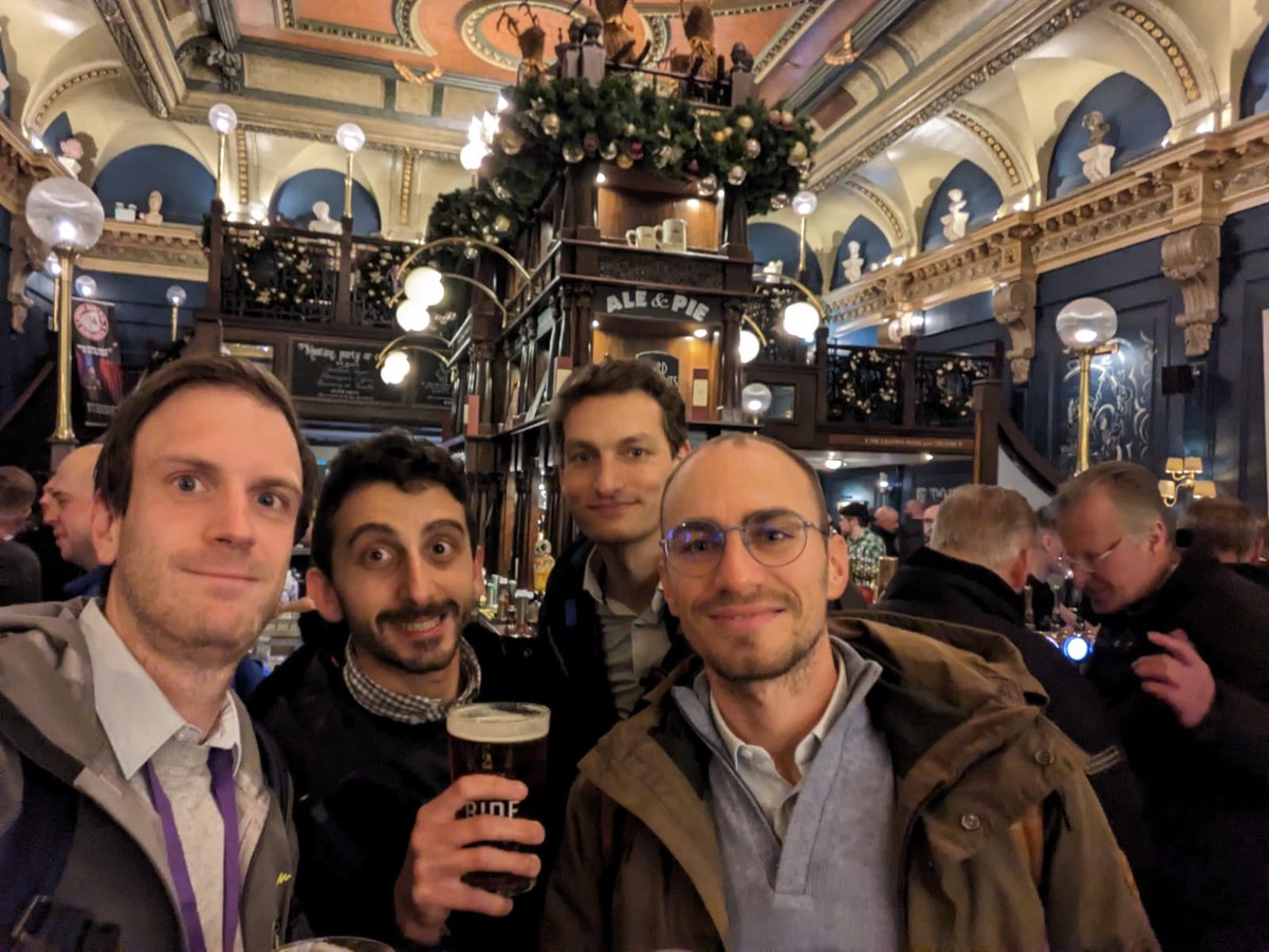 Marco Piccardo (@piccardom) on Twitter photo Enjoying ๐ป in a traditional Brit pub with old and new friends
<a href="/Nico_Englebert/">Nicolas Englebert</a>
After great comb discussions ๐ <a href="/AstonPhotonics/">Aston Institute of Photonic Technologies</a>
And celebrating some big news with Benedikt ๐ฅณ Enjoying ๐ป in a traditional Brit pub with old and new friends
<a href="/Nico_Englebert/">Nicolas Englebert</a>
After great comb discussions ๐ <a href="/AstonPhotonics/">Aston Institute of Photonic Technologies</a>
And celebrating some big news with Benedikt ๐ฅณ