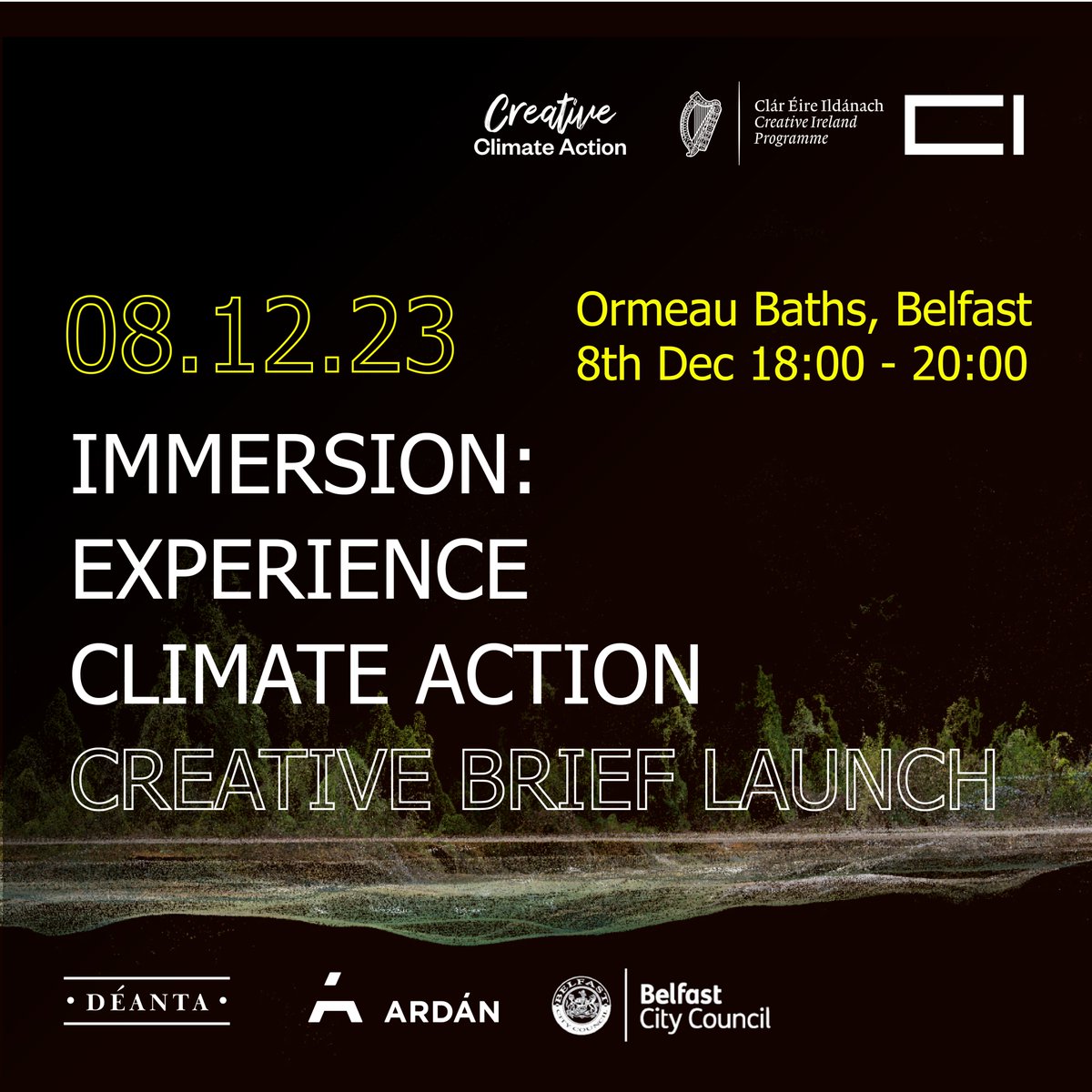 We are launching the creative brief next Friday the 8th of December at the @Oremeaubaths from 6 pm.

Find out about the project's vision and opportunity for creatives.

Register here 👉bit.ly/IMMERSION-laun…

#CreativeClimateAction