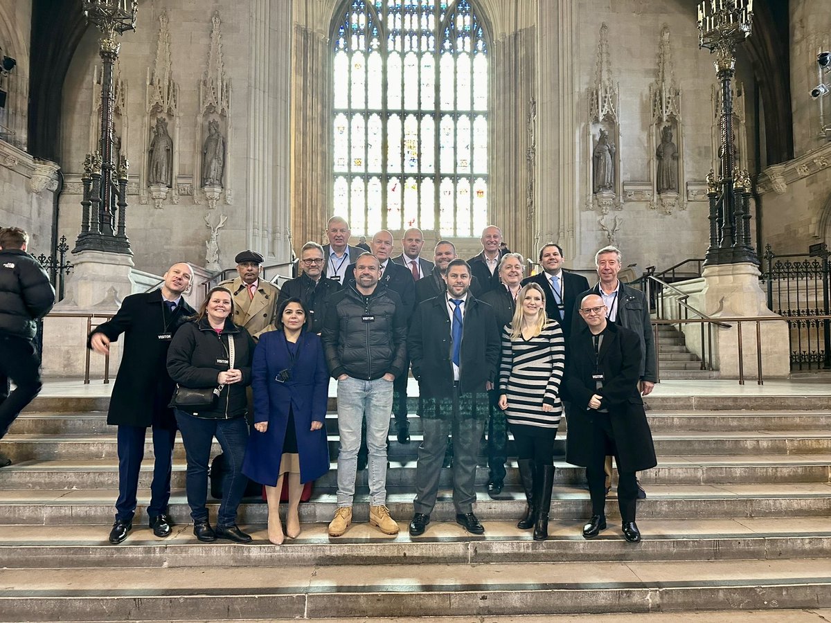 JuliaLopezMP's tweet photo. Glad to welcome the Hornchurch Plus group of business people to Parliament this week. Their great small businesses are not only critical employers but support local charities like ⁦@SFHUK⁩, whose fundraiser also joined us for the morning. https://t.co/KGq1sFh8Dk