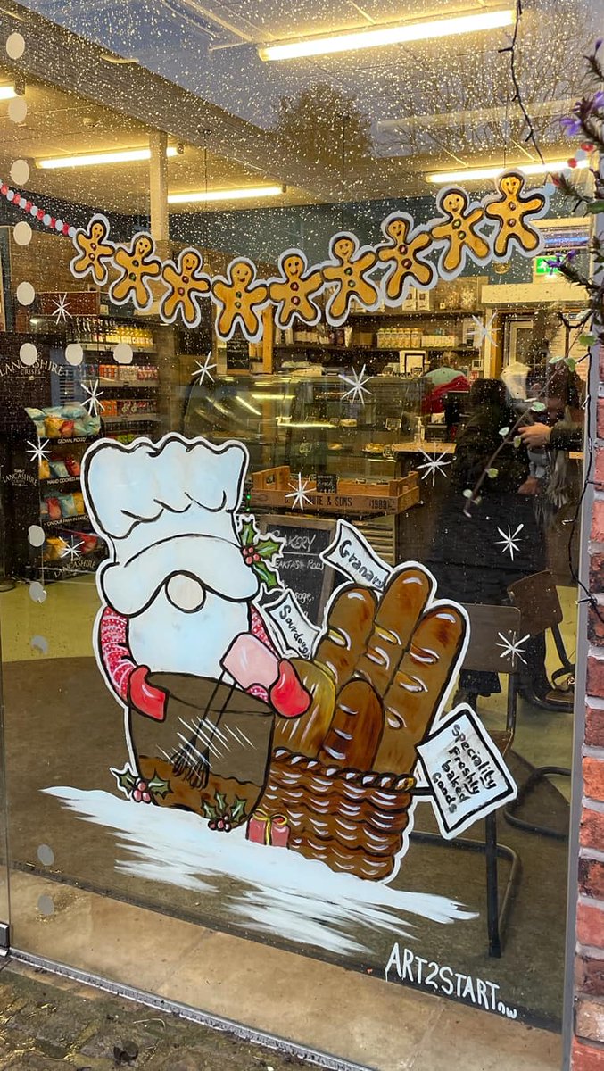 December has arrived! Spreading some festive cheer with our windows 🎅

Thanks again @Art2startnw!