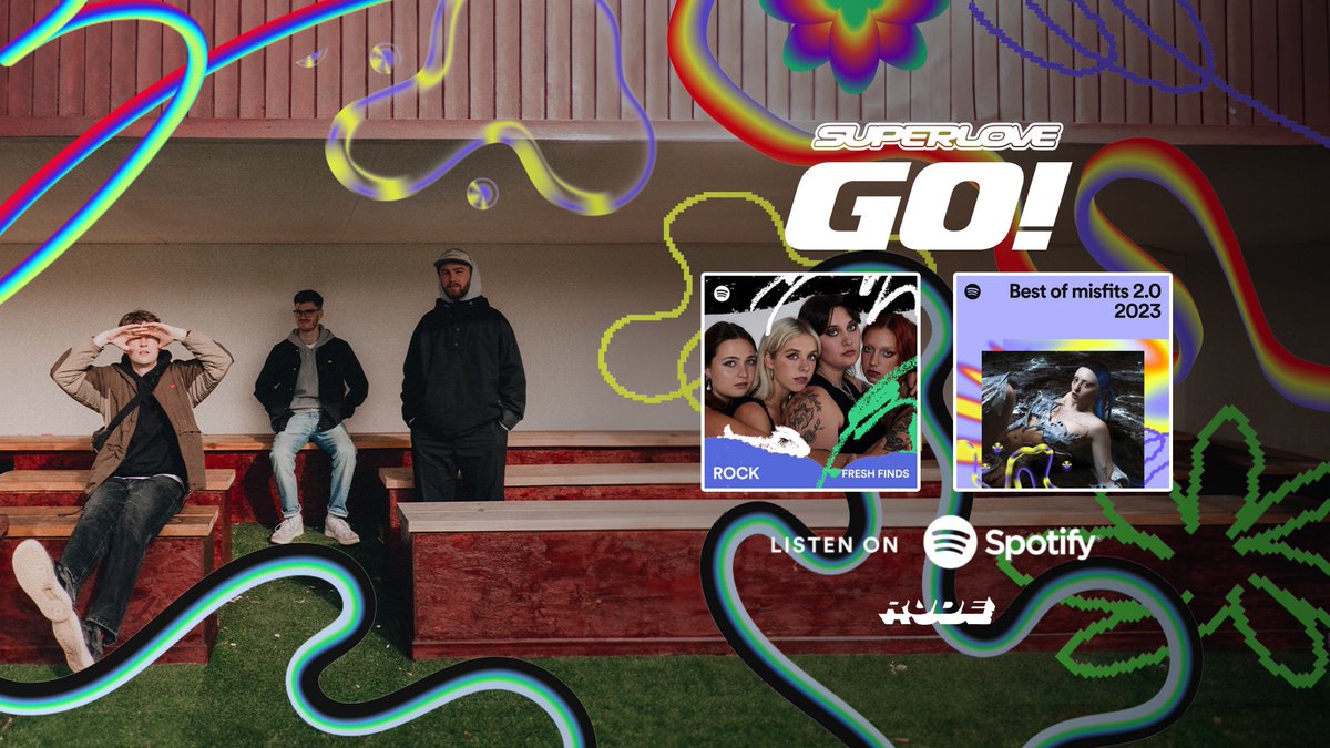 GO! Has been added to Fresh Finds Rock Best of 2023 &amp; Best of misfits 2.0 2023 playlists on Spotify 🌋 huge thank you to <a href="/Spotify/">Spotify</a> / <a href="/SpotifyUK/">Spotify UK & Ireland</a> 🫶