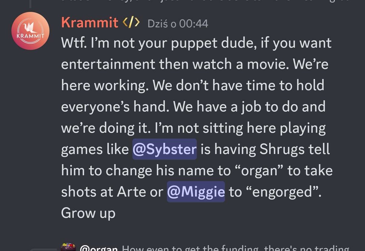 0xZogG's tweet photo. The irony what you say before you become dev and how you act after you are dev :)
$KTO #kounotori #KTO https://t.co/1jT5D9K9AP