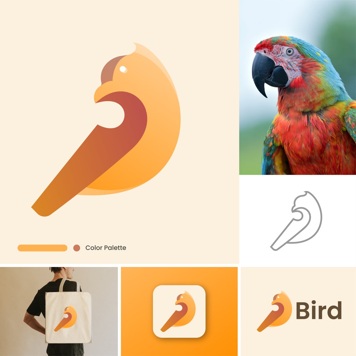 Bird logo 🐦🐦🐦 #logo #logodesign #freelancer