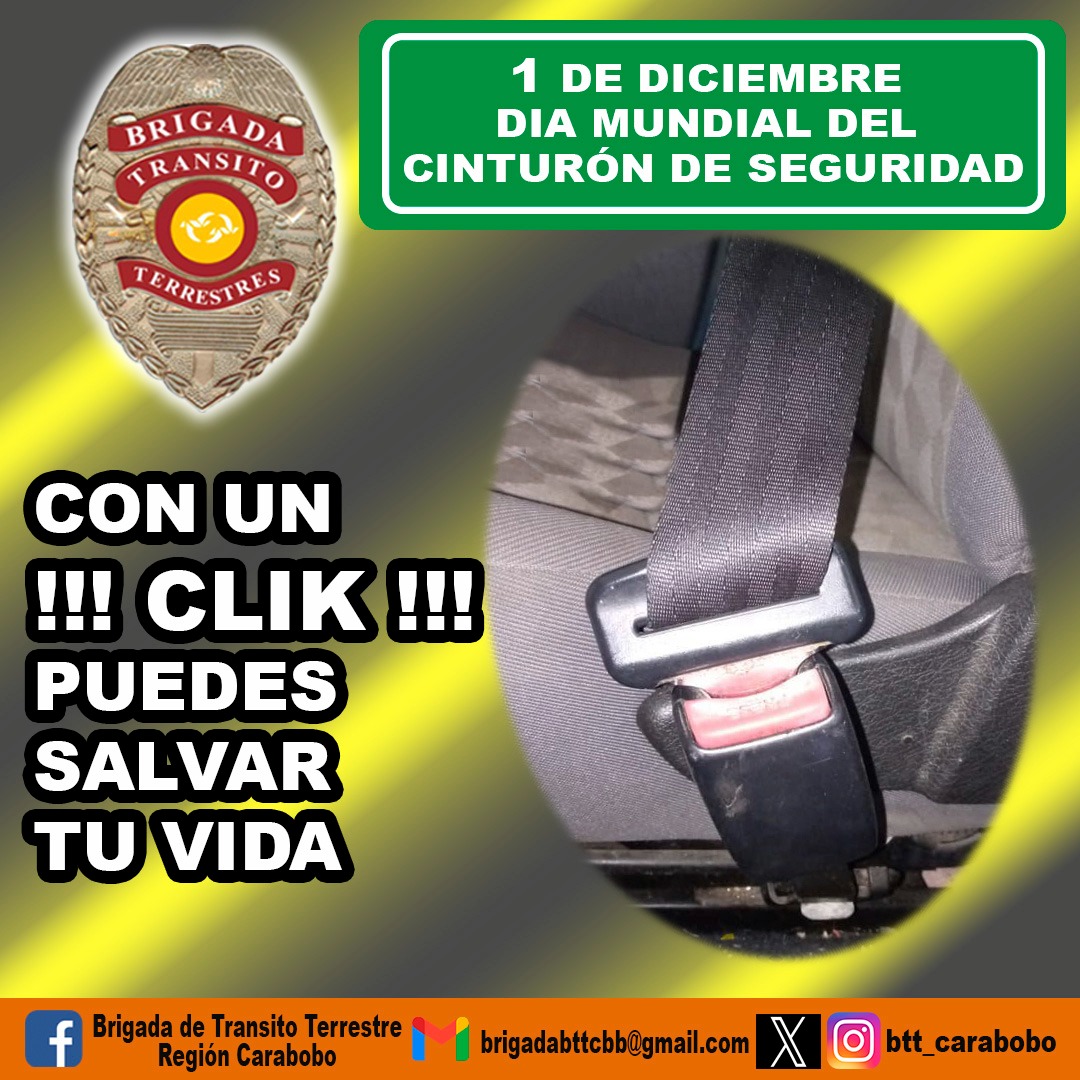 BTT_Carabobo's tweet image. #01 de Diciembre, Día Mundial del Cinturón de Seguridad.
En 1959, Nils Bohlin en Volvo desarrolla el cinturón de seguridad de tres puntos, el que conocemos en la actualidad. El primero instalado ya como elemento de serie fue en el Volvo Amazon 1959.
@oficial_intt @45zodicarabobo