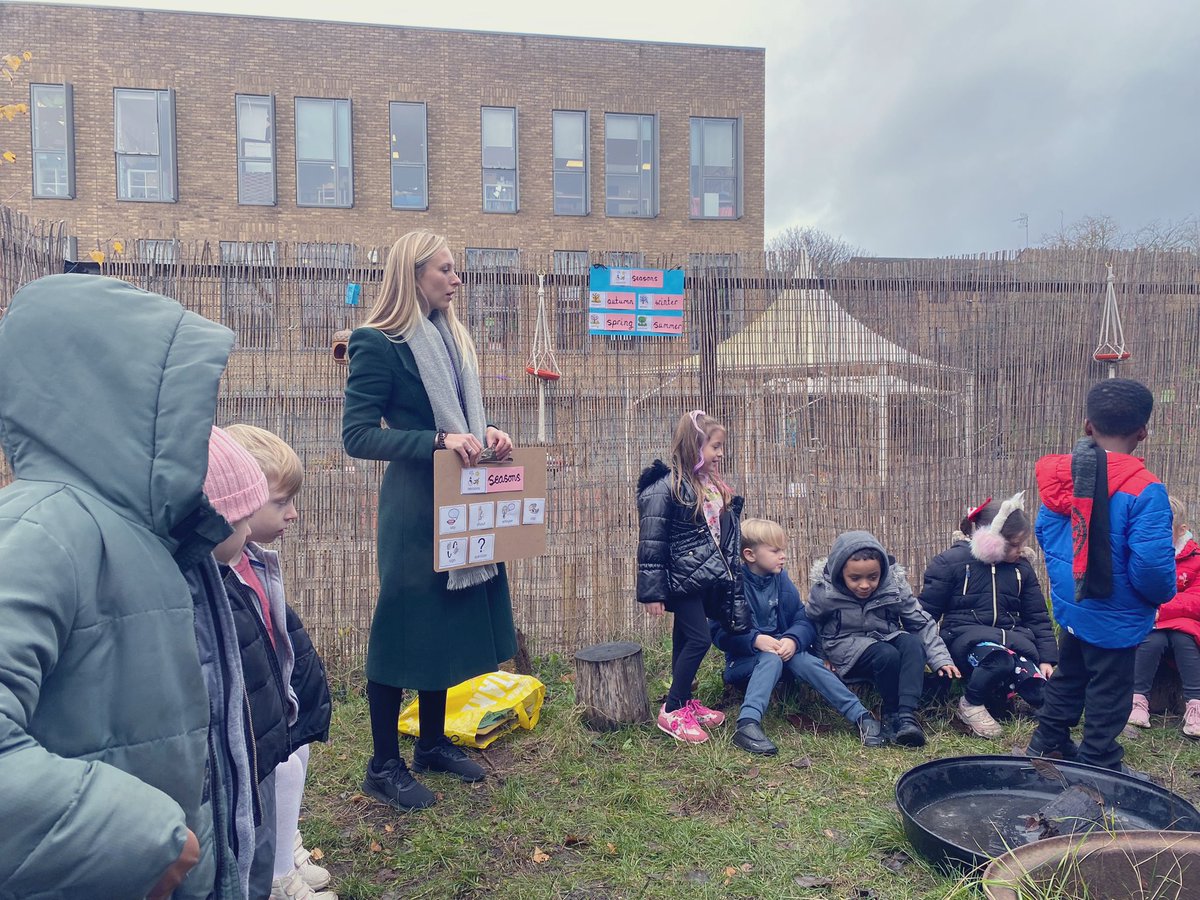 Great to see outdoor learning in Science as part of seasonal change in year 1 today <a href="/WoodhillSch/">Woodhill Primary School</a>