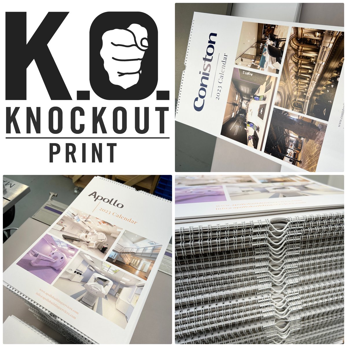 KnockoutPrint's tweet image. It’s calendar time! Here at Knockout Print we produce a myriad of calendars every year from desk to wall and everything in between! Get in touch if we can help with yours! #knockoutprint