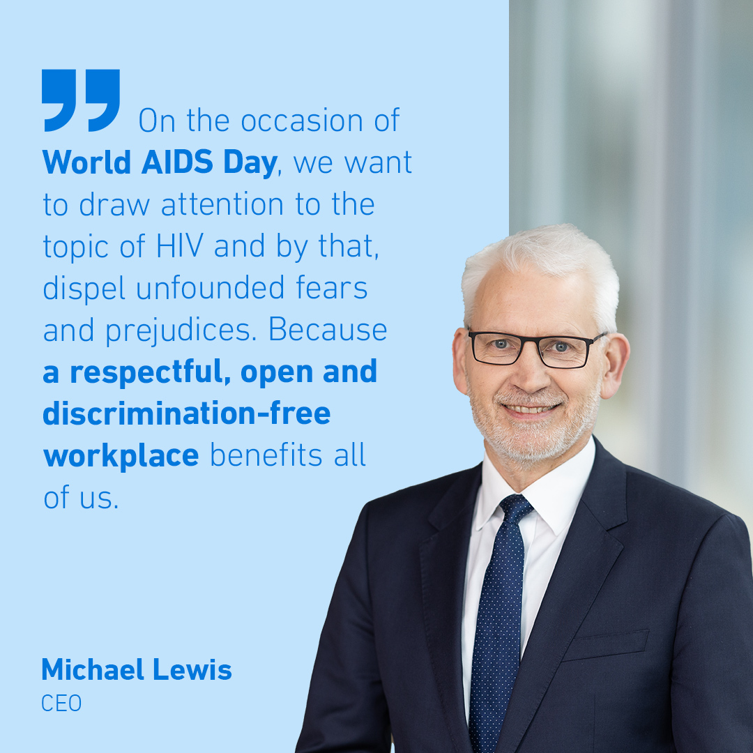 Today is #WorldAIDSDay 🎗 Our CEO, Michael Lewis, signed the #PositivArbeiten declaration on behalf of Uniper to send a clear and visible signal against discrimination of people with HIV. Find out more about the initiative here ➡ aidshilfe.de/positivarbeiten