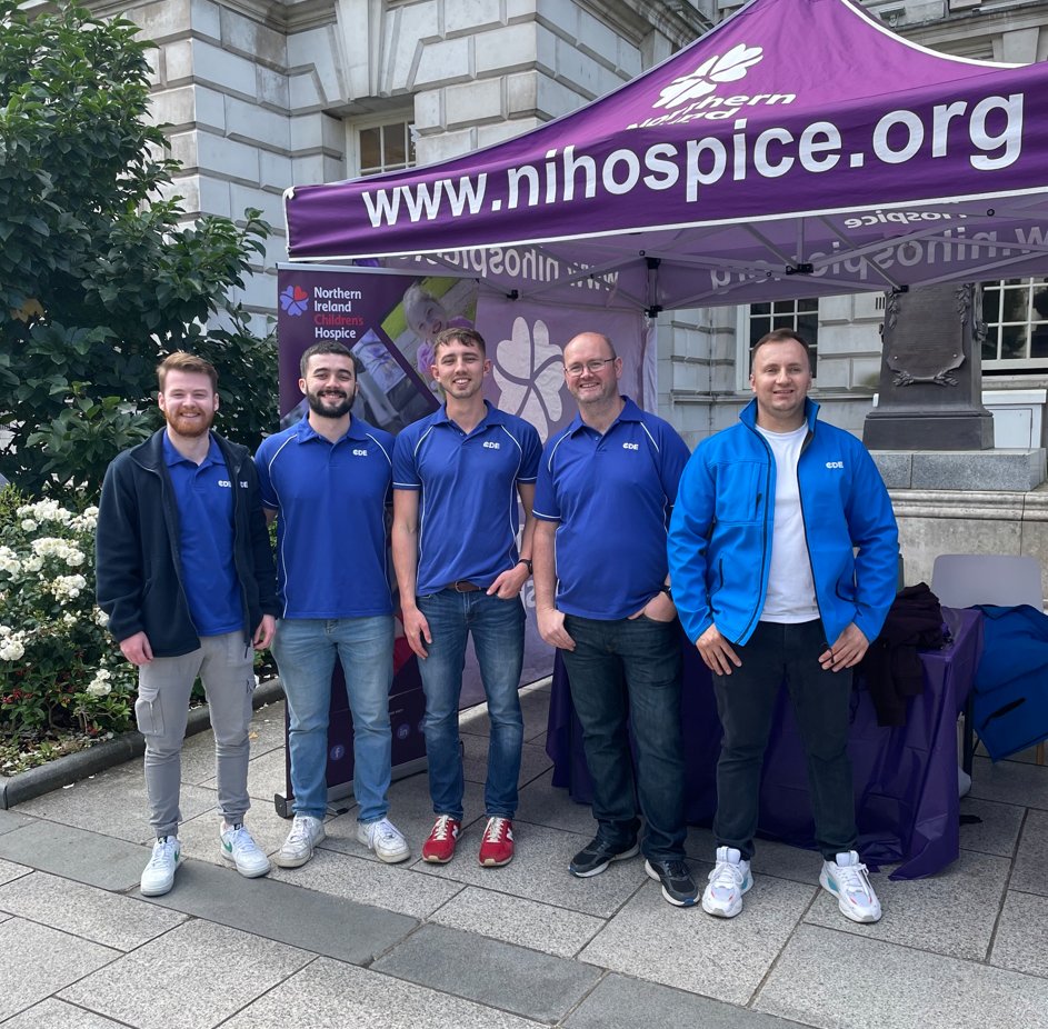cdegroup's tweet image. Congratulations to our Electrical team that provided support to the NI Hospice during the Ulster Bank 40 Hour Walk-a-thon in Belfast, Northern Ireland. This event was organised to celebrate 40 hours of Hospice care.

#EngineeredForYou #Volunteering #CharityWork