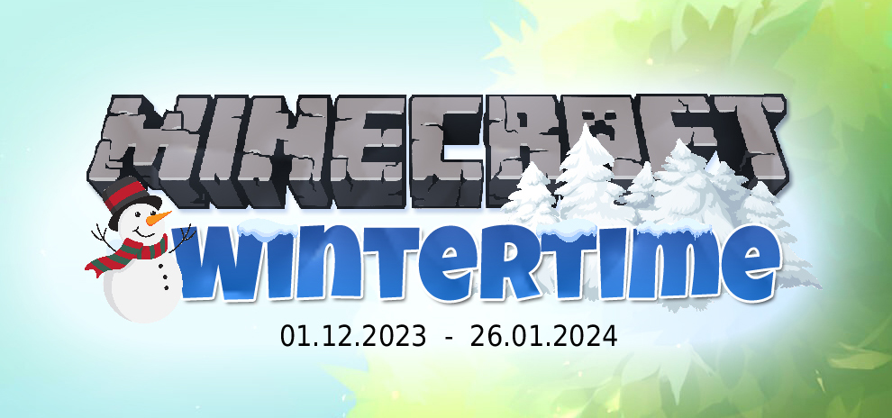 FrajacTV's tweet photo. Heute startet das #Minecraft Community Projekt ⛄ WINTERTIME ❄️. Eine custom-made #SkyBlock-Welt mit vielen einzigartigen und noch nie dagewesenen Features. Der Eröffnungsstream startet um 18 Uhr. https://t.co/MycImrvwMO