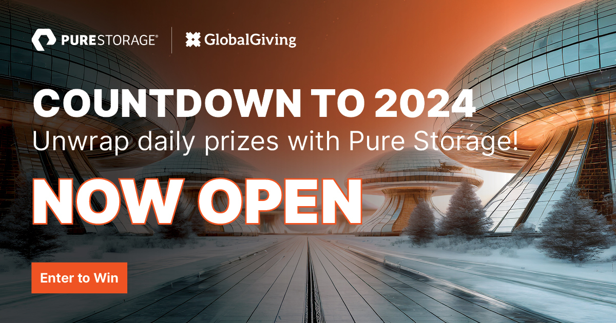🎁 #Pure Storage inaugura las navidades! Participa en el sorteo "Cuenta atrás para 2024 - ¡Nuevas formas de modernizar tu centro de datos! durante todo el mes de diciembre y aprovecha la oportunidad de ganar tentadores premios. 

Regístrate 🎄
bit.ly/47TvRJa