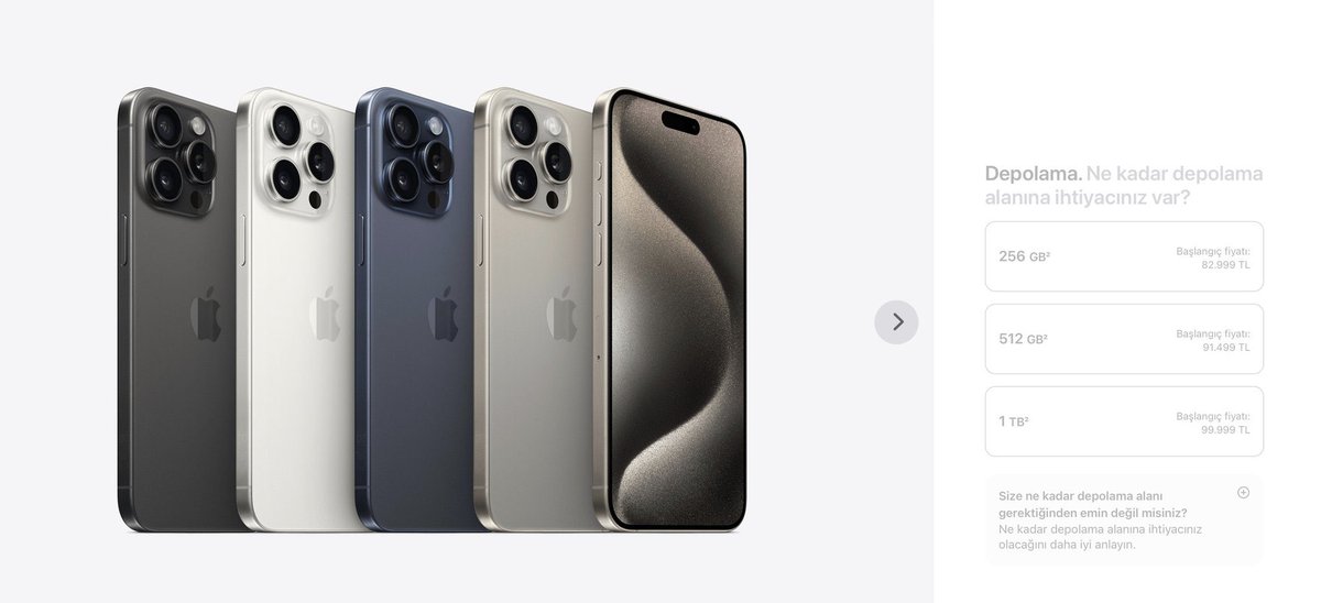 HabberTR's tweet photo. Tüm Apple ürünlerine zam geldi.

💸 En pahalı iPhone 100 bin TL oldu. https://t.co/3tl7B6a81F