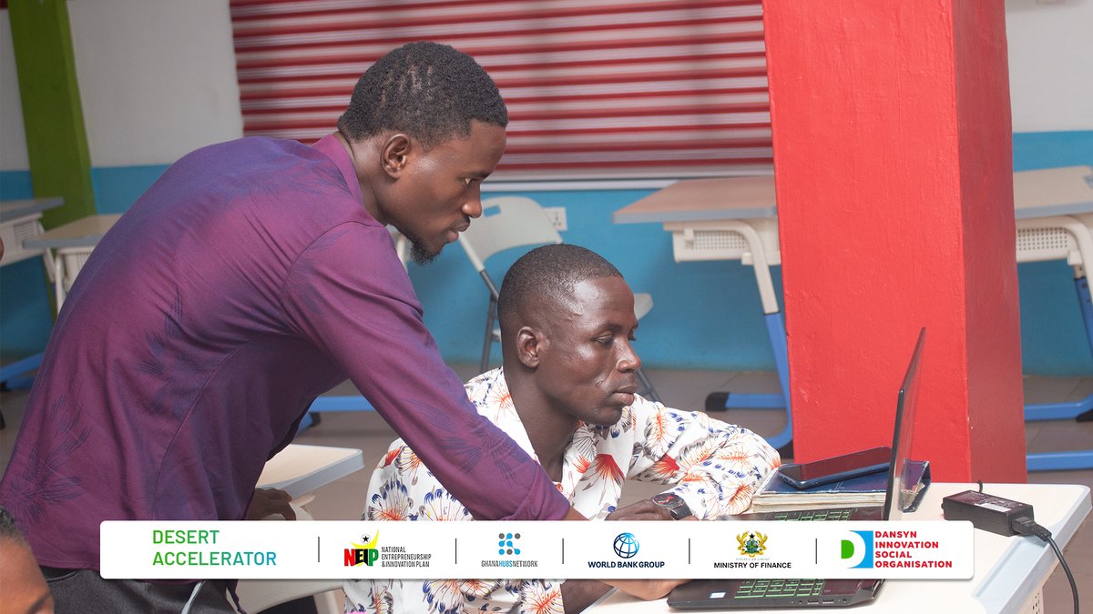 𝙳𝙴𝚂𝙴𝚁𝚃 𝙰𝙲𝙲𝙴𝙻𝙴𝚁𝙰𝚃𝙾𝚁
In yesterday's session, we taught the first group of startups how to create a compelling pitch deck with Canvas.
#dansyniso
#bolgaimpact
#acceleration
#neip
#hubsgrantsupport
<a href="/GhHubsNetwork/">Ghana Hubs Network</a> 
<a href="/WorldBankAfrica/">World Bank Africa</a> 
Ministry of Finance, Ghana