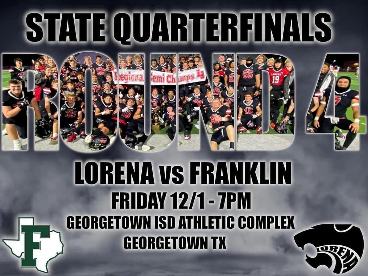 LeopardLSSP's tweet image. It’s game day leopards! 🐆🐾🏈 If you can’t make it to the game, be sure to watch the broadcast 🎙️ on NFHS! It’s a great day to be a Lorena Leopard! ❤️ @LorenaISD @Athletics_LISD