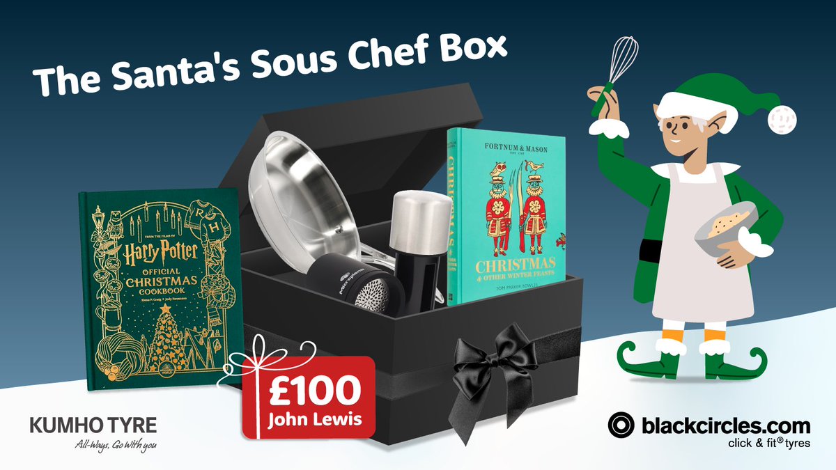 🎄 GIVEAWAY 🎄

A gift box for the ultimate chef - including a £100 John Lewis voucher, cookbooks, a professional frying pan, a stylish apron and spice mill!

To enter: 
👉 Like, share &amp; follow
👩‍🍳 Tag the chef (or if it’s you, tell us what you’re making this year).  

Ends 04/12
