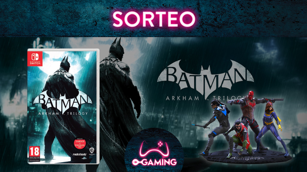 CarrefourGaming's tweet image. ⚠ SORTEO EXPRÉS  

¡Tengo un pack de Batman Arkham Trilogy para #NintendoSwitch y una figura edición coleccionista de Gotham Knights ¿Lo quieres?

✅ Haz FAV 💗 y RT 🔁 
✅ Menciona a un amigo con #CarrefourGamingConBatman 
✅ Puedes participar tantas veces como quieras…