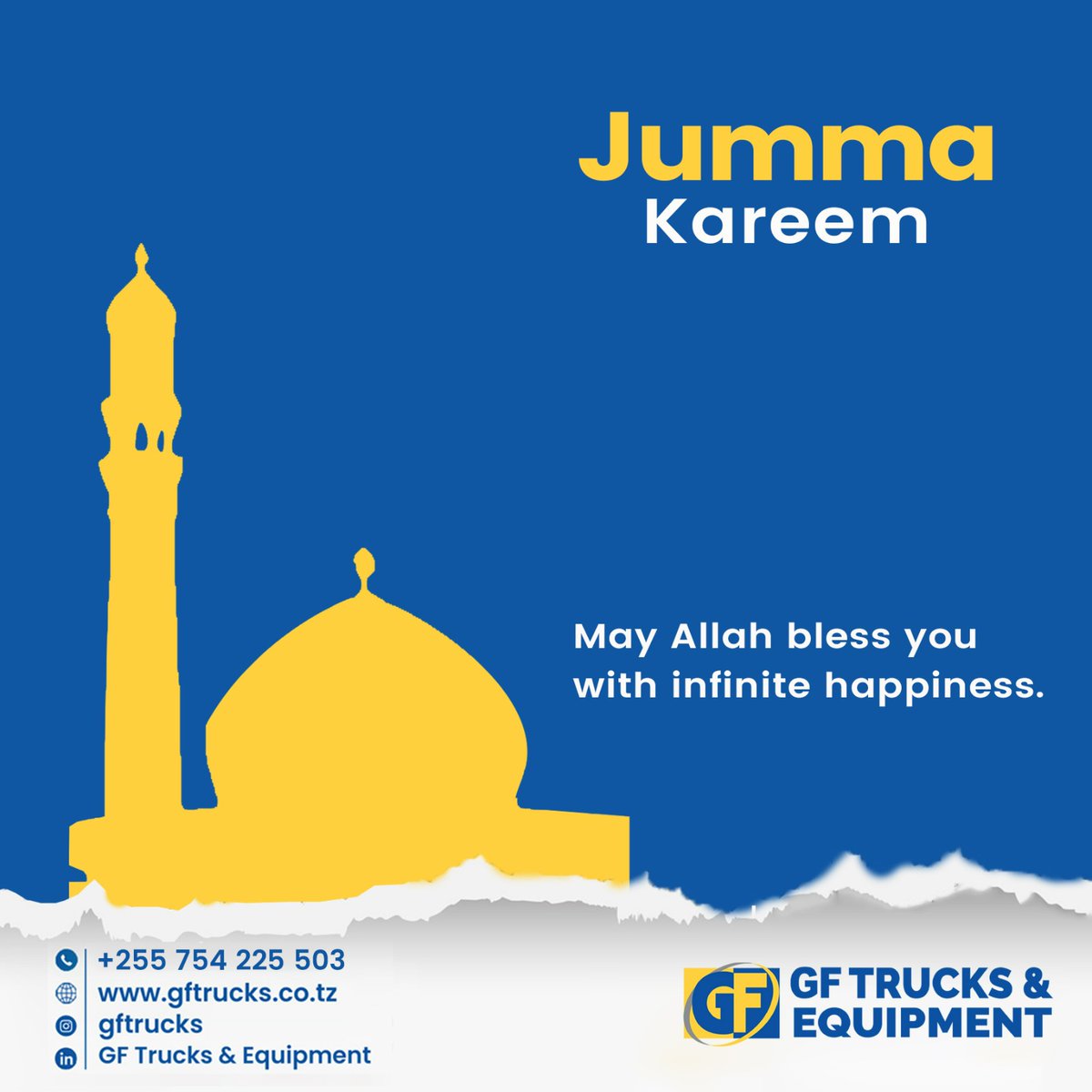 Jumma Kareem.
May Allah bless you with infinite happiness. 🙏