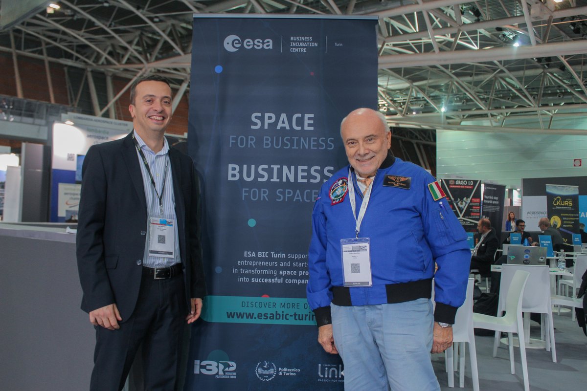 ESA BIC Turin (@esabicturin) on Twitter photo 🤝 The international #business convention <a href="/ADM_Torino/">Aerospace and Defense Meetings Torino</a> has been a valuable opportunity of matchmaking and networking for our community of #space start-ups. Thank you <a href="/Ceipiemonte/">Ceipiemonte s.c.p.a.</a> for inviting us!
Read more 👉 regione.piemonte.it/web/pinforma/n…
#ESABIC #startup #innovation #technology 🤝 The international #business convention <a href="/ADM_Torino/">Aerospace and Defense Meetings Torino</a> has been a valuable opportunity of matchmaking and networking for our community of #space start-ups. Thank you <a href="/Ceipiemonte/">Ceipiemonte s.c.p.a.</a> for inviting us!
Read more 👉 regione.piemonte.it/web/pinforma/n…
#ESABIC #startup #innovation #technology