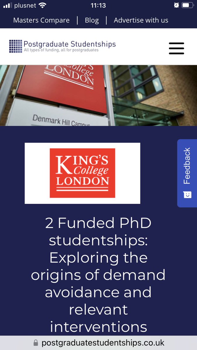 Prof Francesca Happé (@happelab) on Twitter photo Looking for a #PhD studentship? Interested in #autism? 2 opportunities just advertised with me & Prof Emily Simonoff <a href="/KingsIoPPN/">Institute of Psychiatry, Psychology & Neuroscience</a> Looking for a #PhD studentship? Interested in #autism? 2 opportunities just advertised with me & Prof Emily Simonoff <a href="/KingsIoPPN/">Institute of Psychiatry, Psychology & Neuroscience</a>