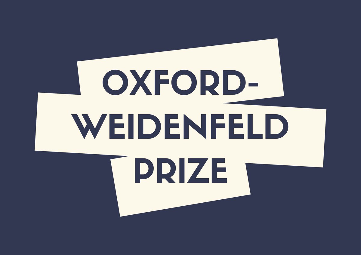 📢 The Oxford-Weidenfeld Translation Prize 2024 is now open for entries! The award is for book-length literary translations into English from any living European language. The closing date for entries is 31 January 2024.