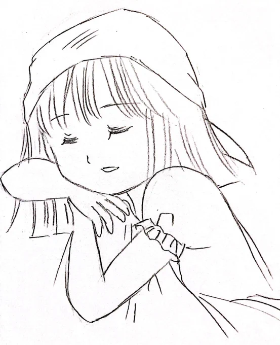 おやすみリッカちゃん 
#DQ9 #ドラクエ9 
#ドラクエウォーク 