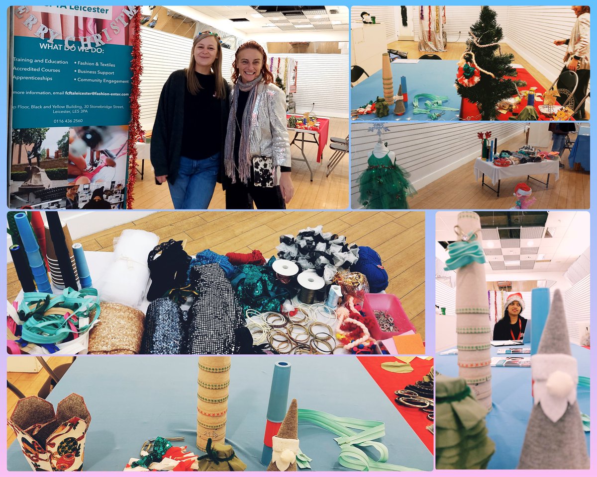 We are Haymarket pop up event. Shop  in-between Home decor and Holland and Barret.. come and join us making some creative Christmas decoraction from repurpose fabric and trims.<a href="/FTALondon/">FTA London</a> <a href="/JackieBertram4/">Jackie Bertram</a> @kerrygry <a href="/LeicAdultEd/">Leicester Adult Education</a> <a href="/Leicester_News/">Leicester City Council</a> <a href="/LeicesterMarket/">Leicester Market</a> <a href="/HaymarketLeics/">Haymarket Centre</a>